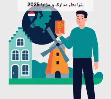 ویزای کاری هلند | صنایع پرتقاضا، شرایط، مدارک و مزایا 2025