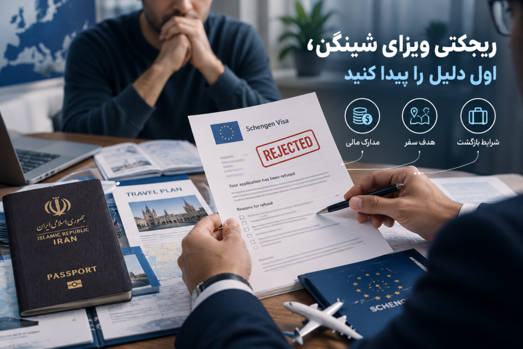 ریجکتی ویزای شینگن؛ دلایل رد شدن و اقدام مجدد