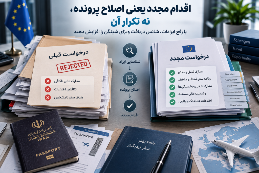 ریجکتی ویزای شینگن؛ دلایل رد شدن و اقدام مجدد