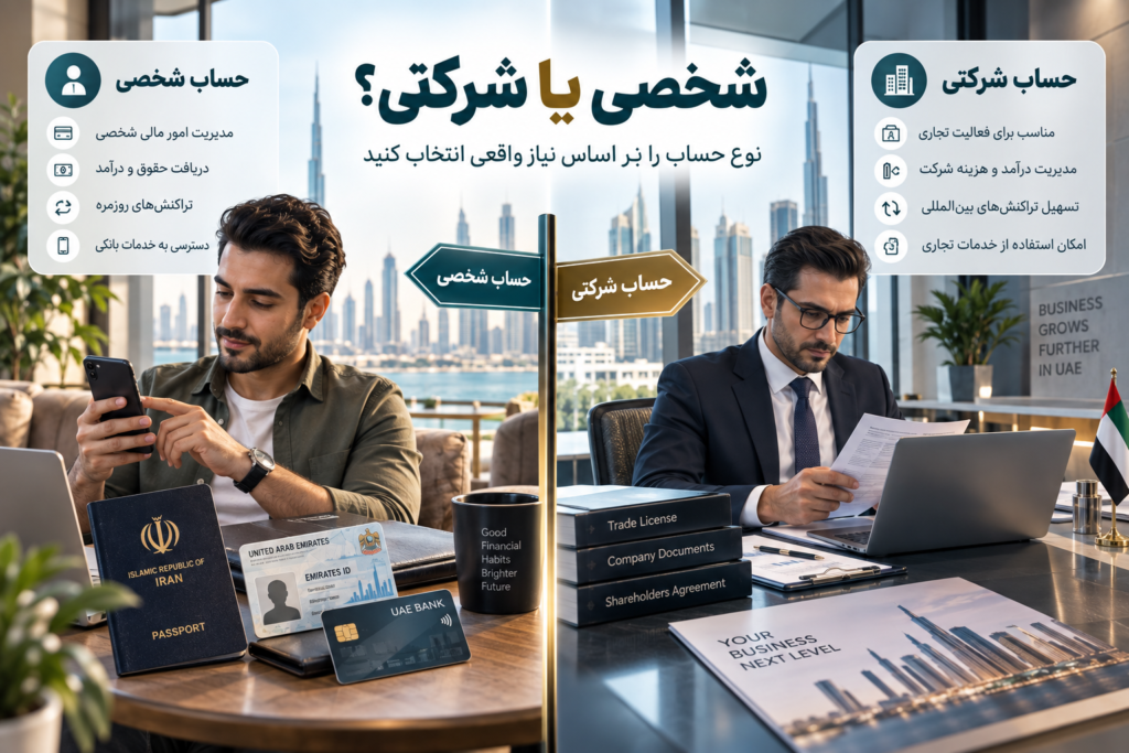 حساب بانکی امارات برای ایرانیان؛ شرایط و مدارک افتتاح حساب