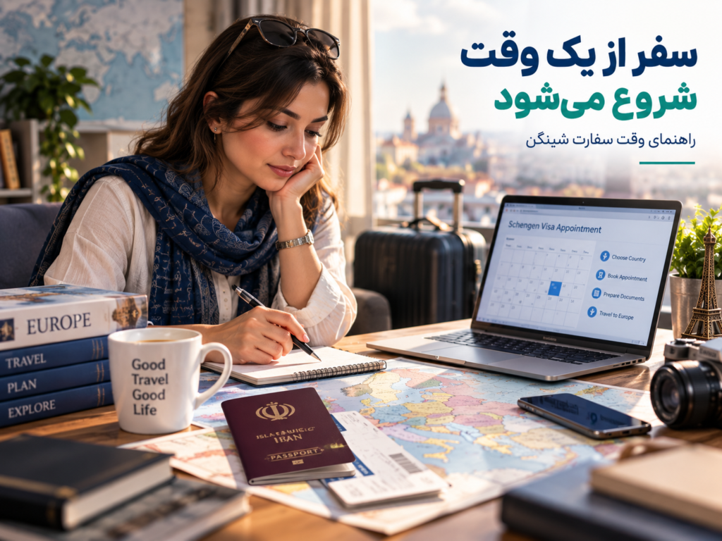 وقت سفارت شینگن را چگونه بگیریم؟